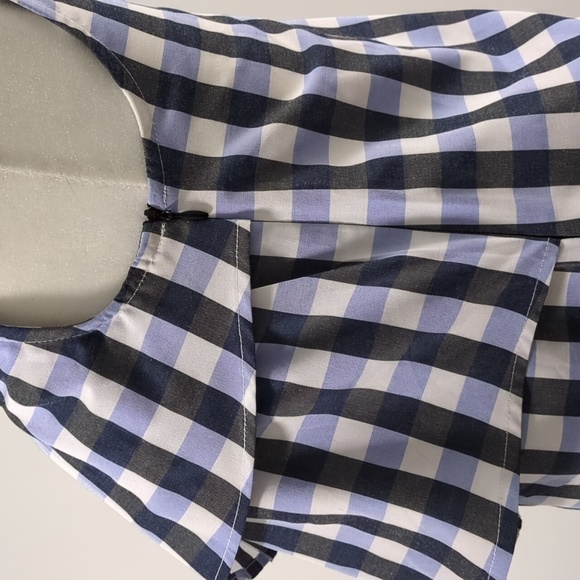 Vintage JC de Castelbajac Sleeveless Checkered Blouse - Picture 11 of 14